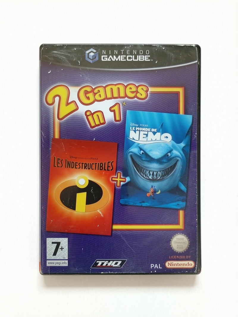 2 En 1 : Les Indestructibles + Le Monde de Nemo GameCube