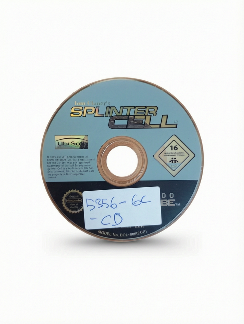 CD Splinter Cell GameCube