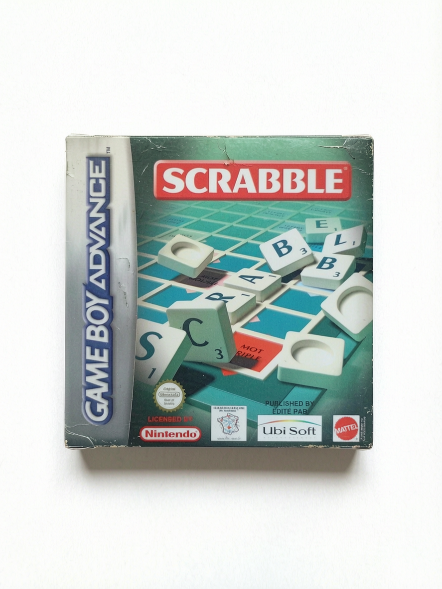 Scrabble Game Boy Advance Boite FRA
