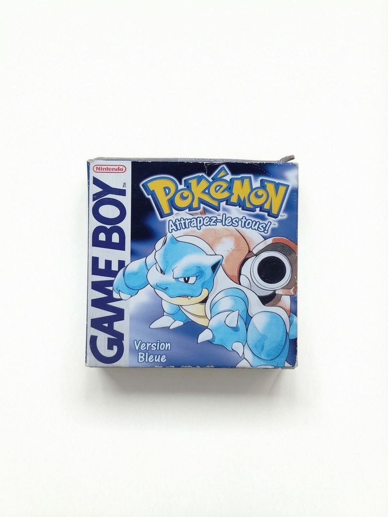 Pokémon Version Bleu en boîte FRA