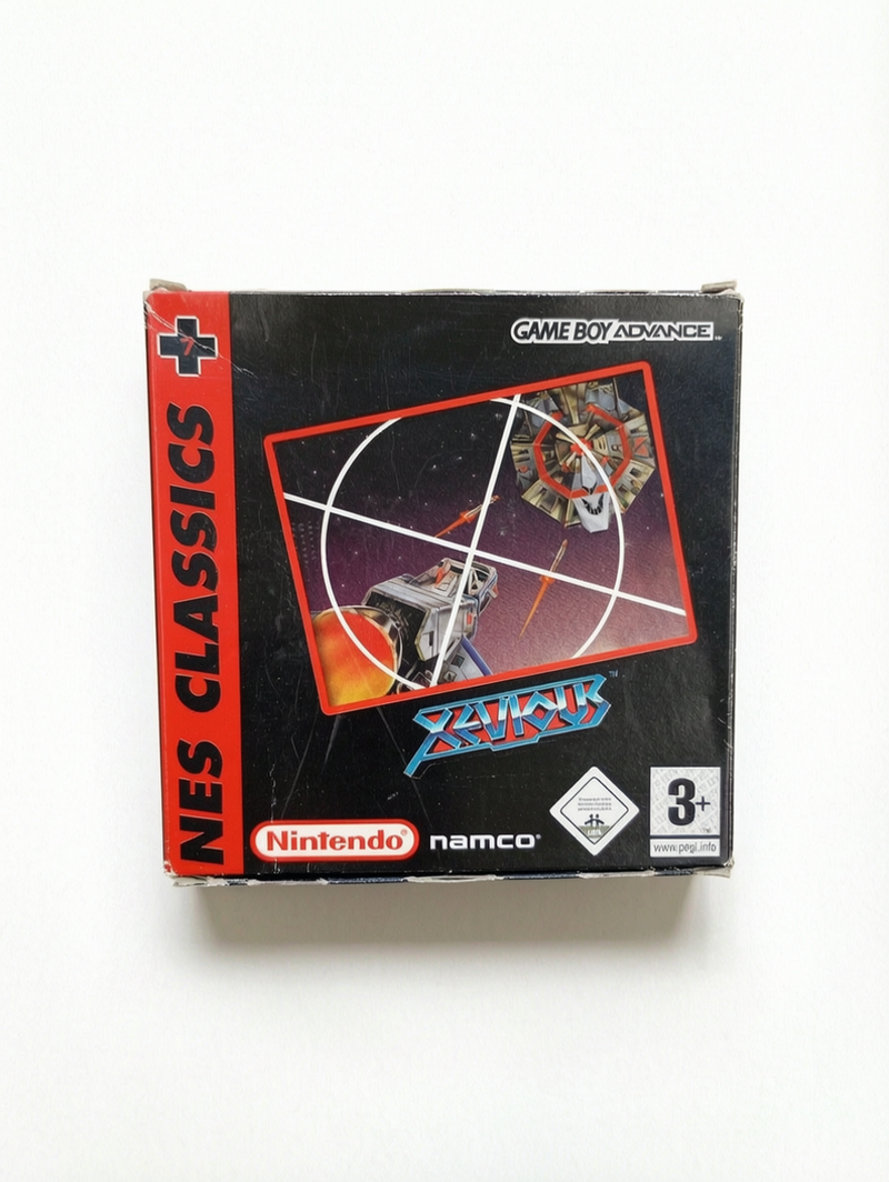 Boite + Notice Xevious en boîte Version Nes Classics Game Boy Advance