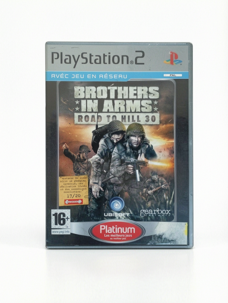 Brothers in Arms : Road to Hill 30 Playstation 2 (PS2) platinum