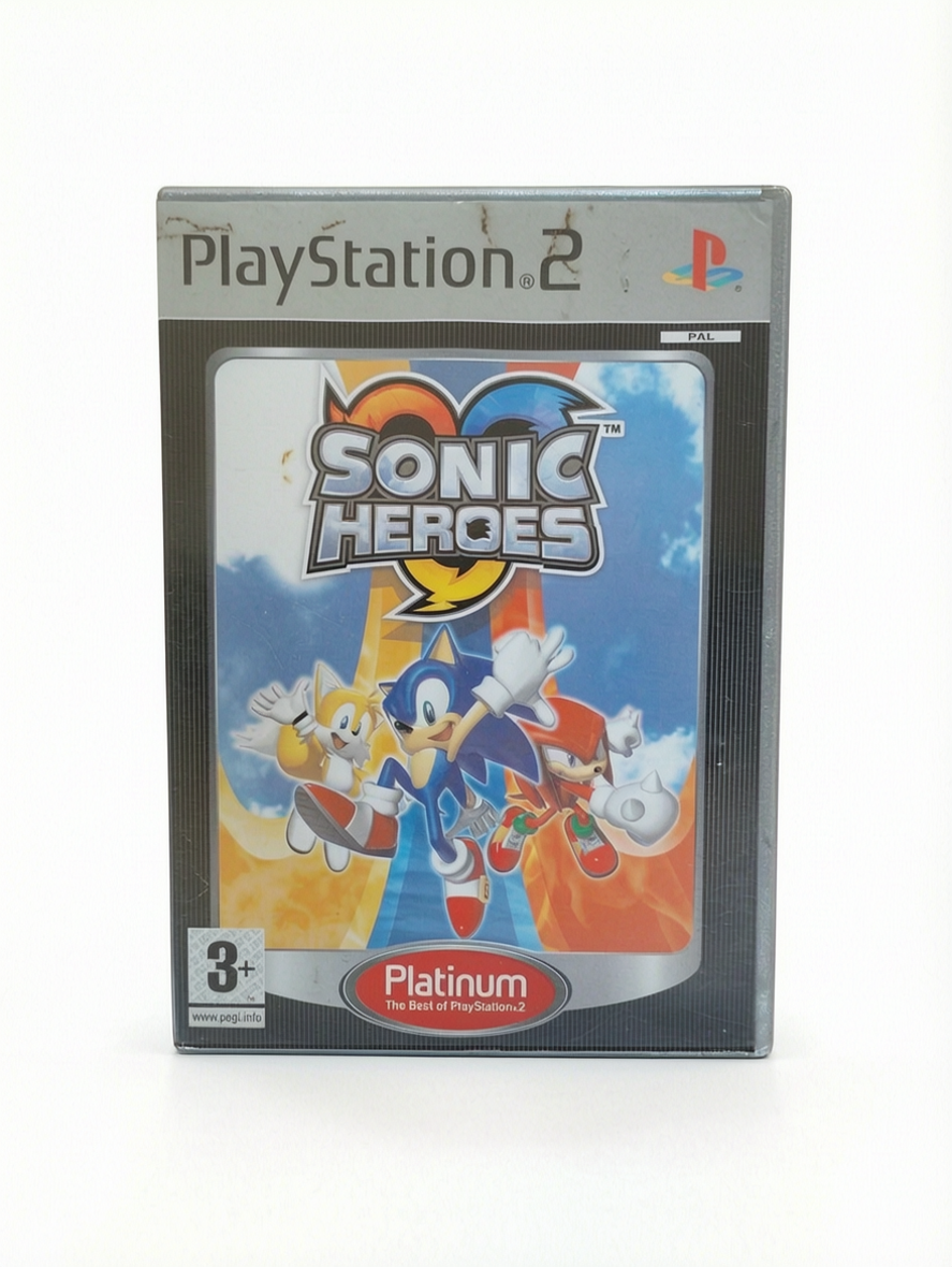 Sonic Heroes Playstation 2 Version Platinum (PS2)