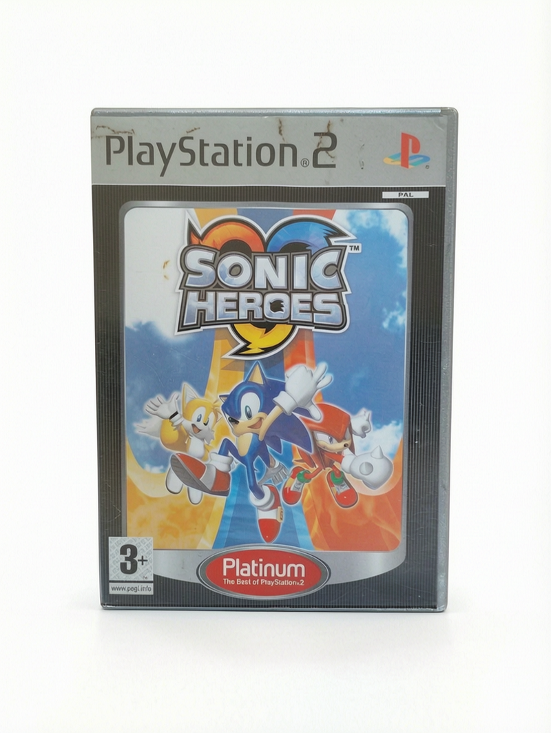 Sonic Heroes Playstation 2 Version Platinum (PS2)