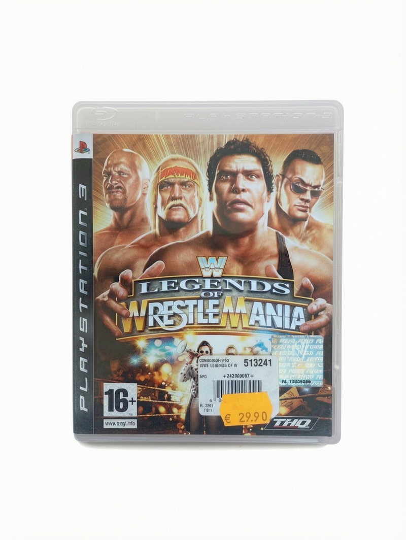 WWE Legends of Wrestlemania Playstation 3 (PS3)