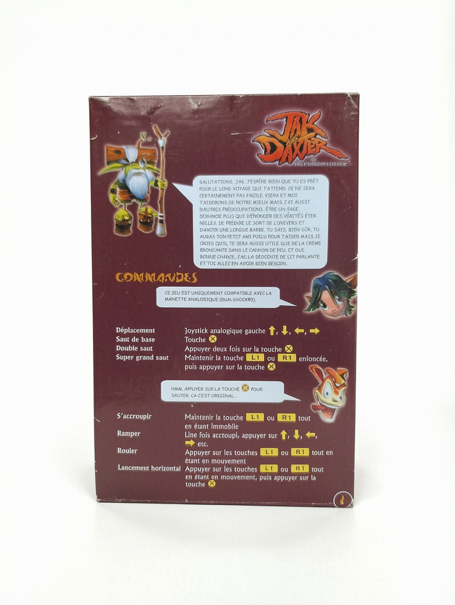 Notice Jak & Daxter : The Precursor Legacy Playstation 2 (PS2)