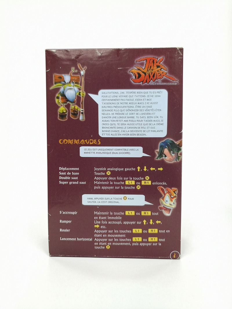 Notice Jak & Daxter : The Precursor Legacy Playstation 2 (PS2)