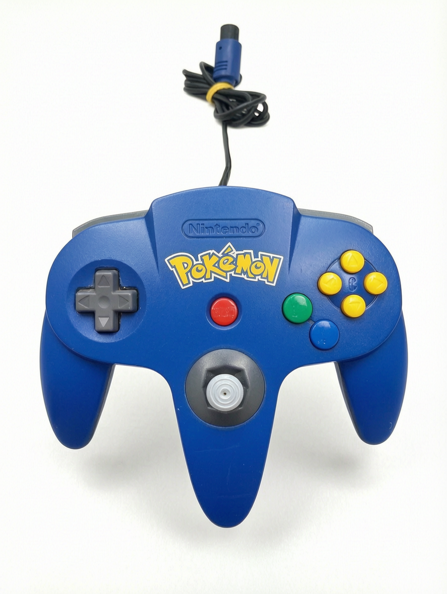 Manette Nintendo 64 – Édition Spéciale Pokémon Pikachu (loose)
