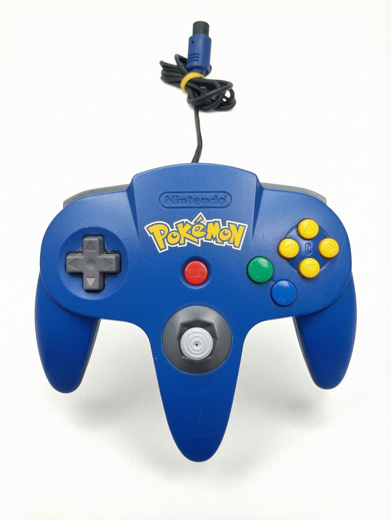 Manette Nintendo 64 – Édition Spéciale Pokémon Pikachu (loose)