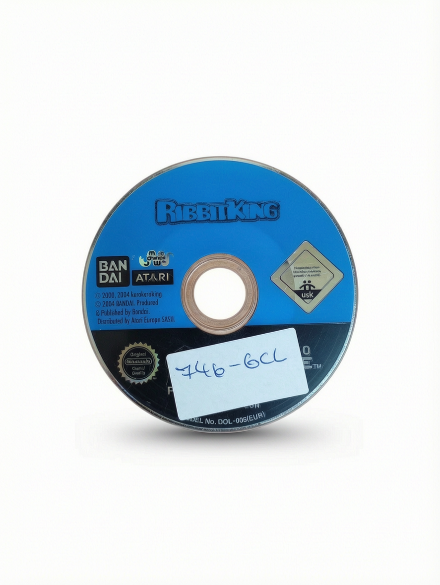 CD Ribbit King GameCube