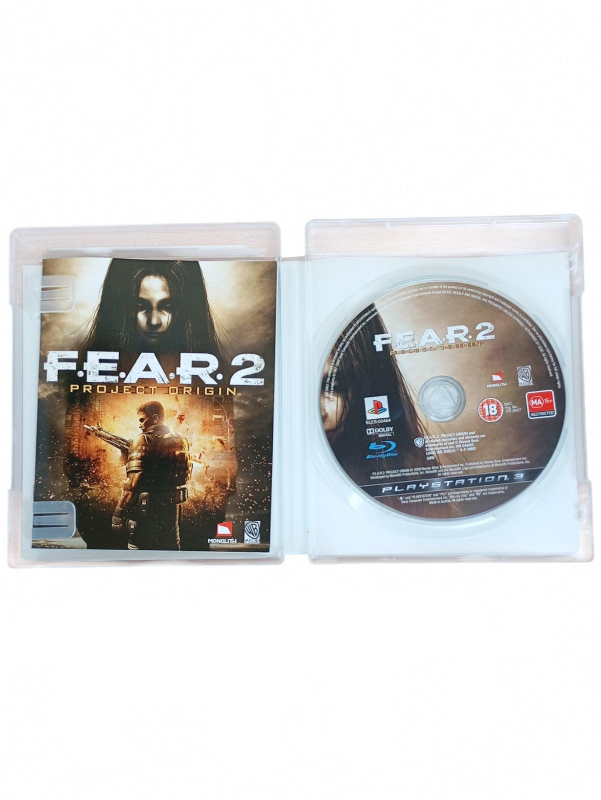 F.E.A.R. 2 : Project Origin  Playstation 3 (PS3)