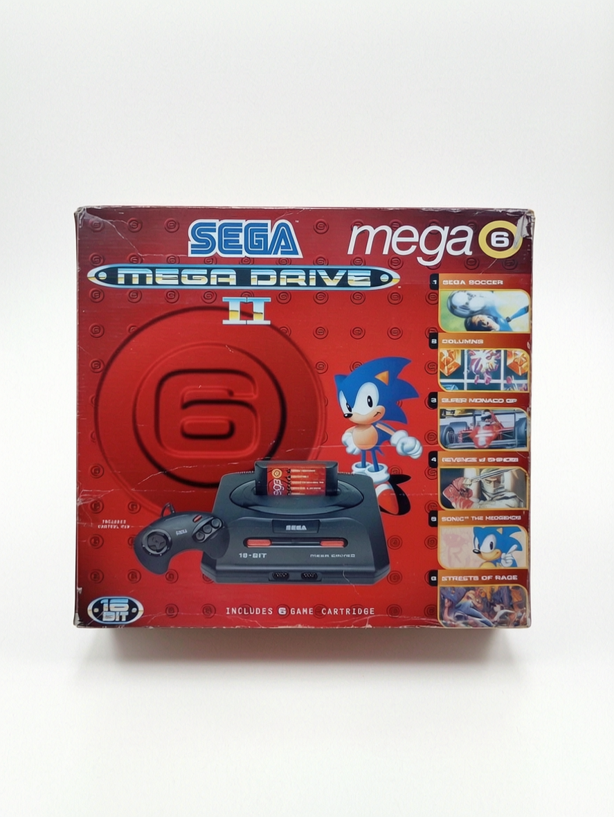 Console Sega Megadrive en boîte