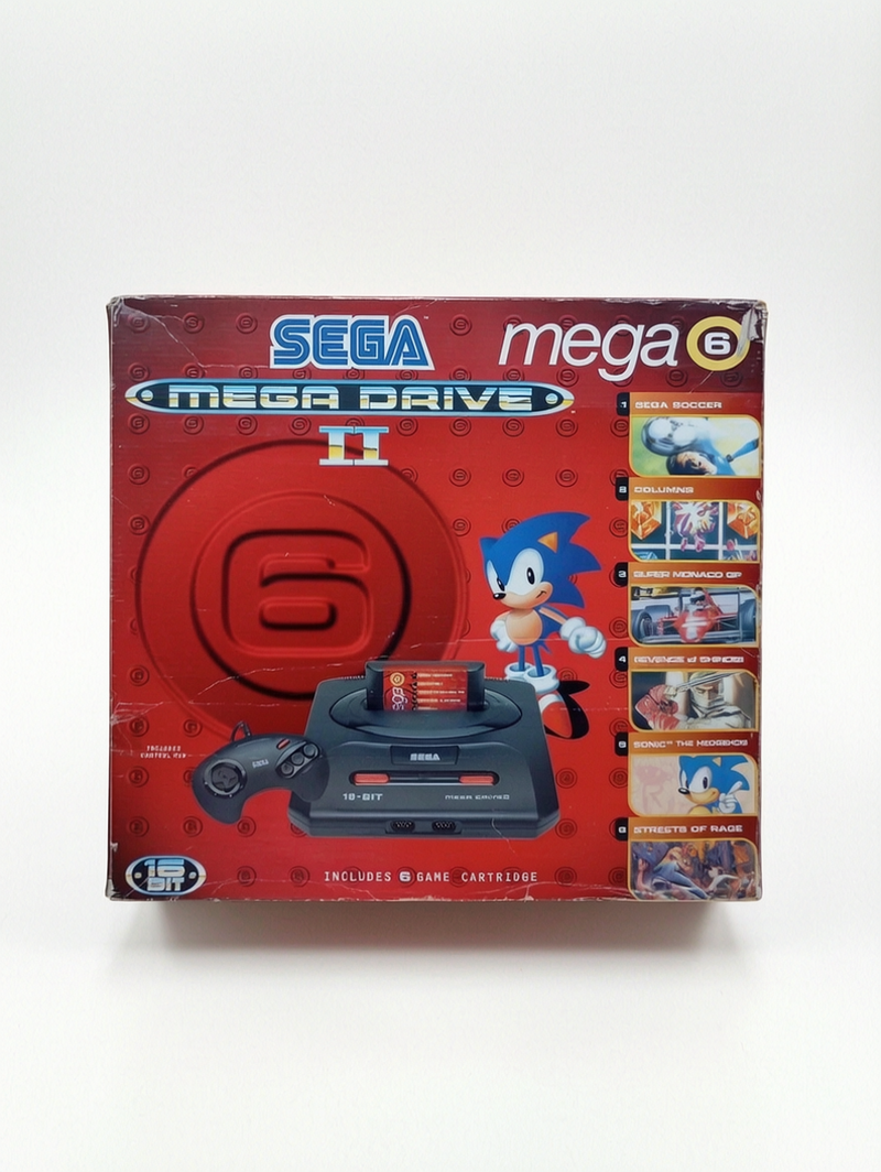 Console Sega Megadrive en boîte