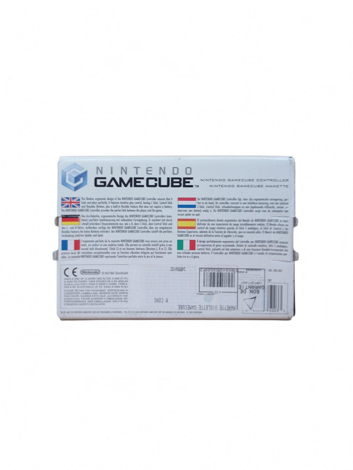 Boite seule Manette Violette Gamecube