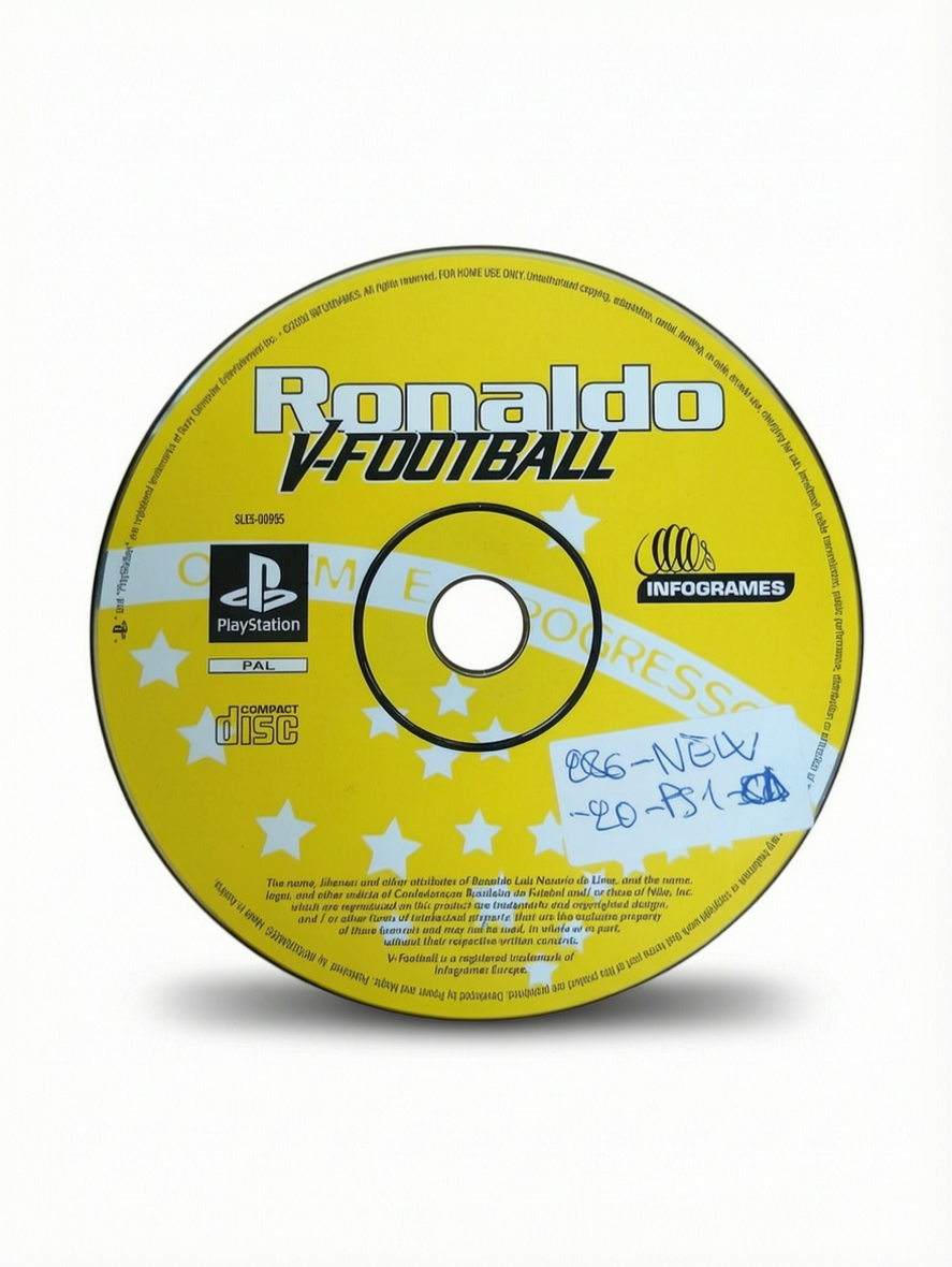 CD Ronaldo V-Football Playstation 1 (PS1)