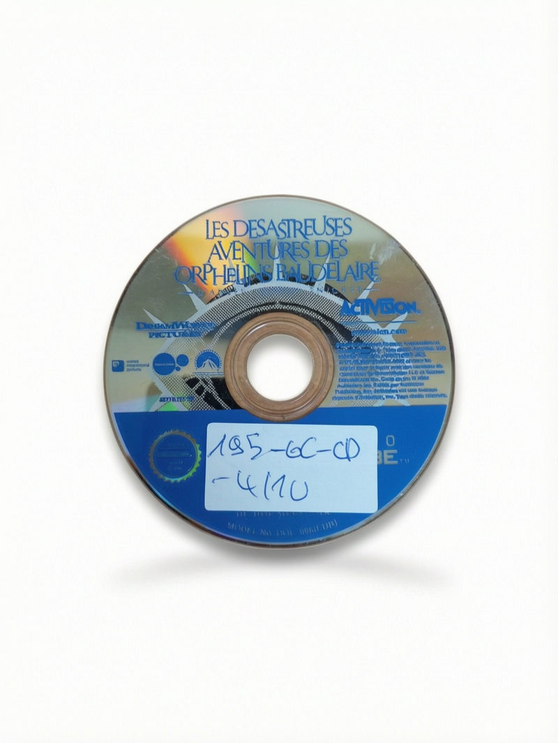 CD Les Désastreuses Aventures des Orphelins Baudelaire GameCube