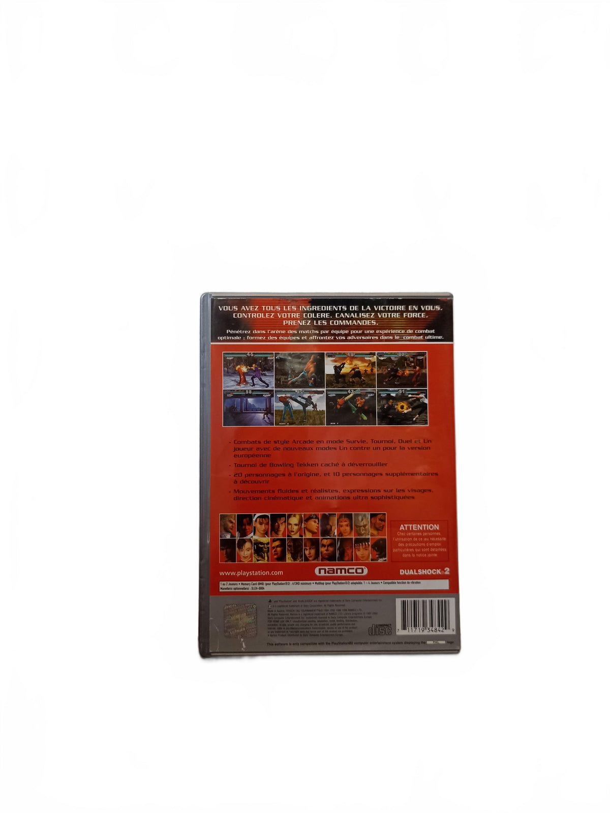 Tekken Tag Tournament Playstation 2 (PS2)