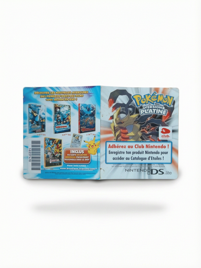 Carte Vip Pokémon Platine Nintendo DS