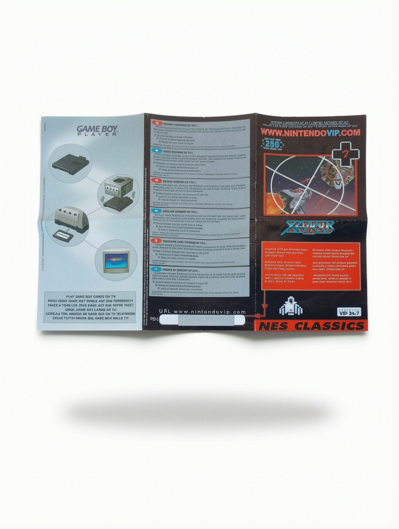 Carte VIP Xevious Game Boy Advance