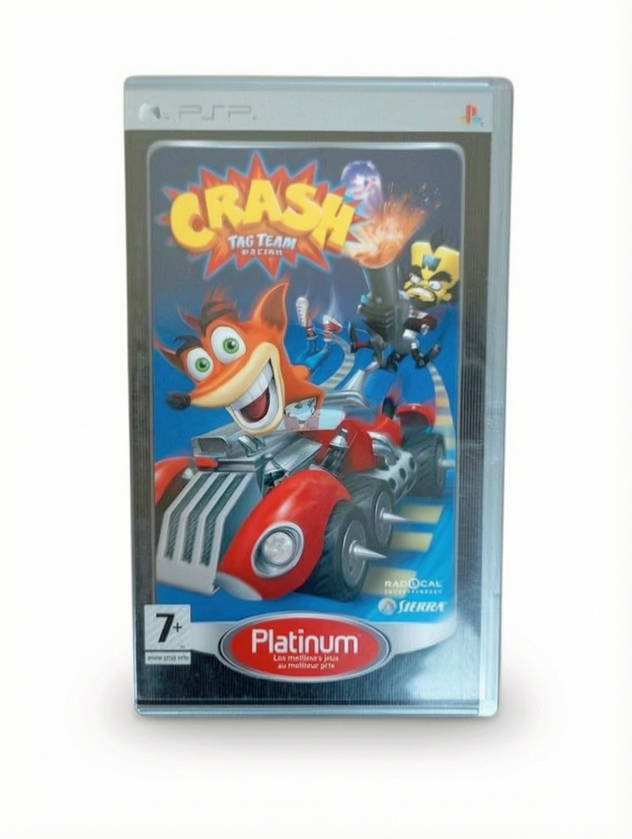 Crash Tag Team Racing Playstation Portable Version Platinum (PSP)