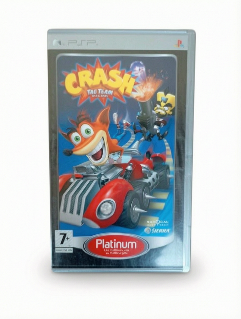 Crash Tag Team Racing Playstation Portable Version Platinum (PSP)