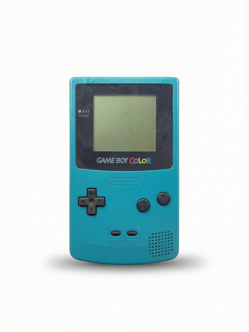 Console game boy color turquoise