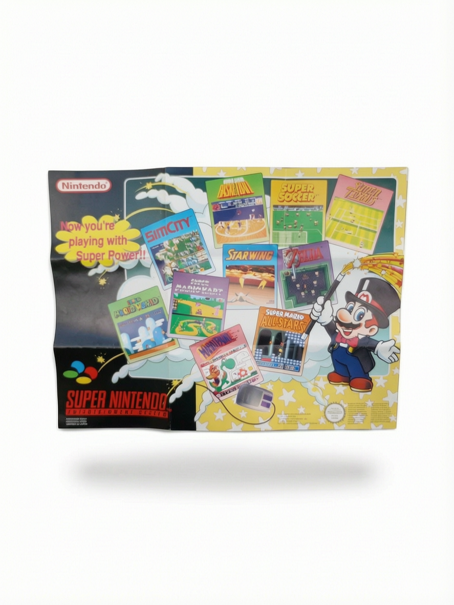 Dépliant Super Nintendo (SNES)