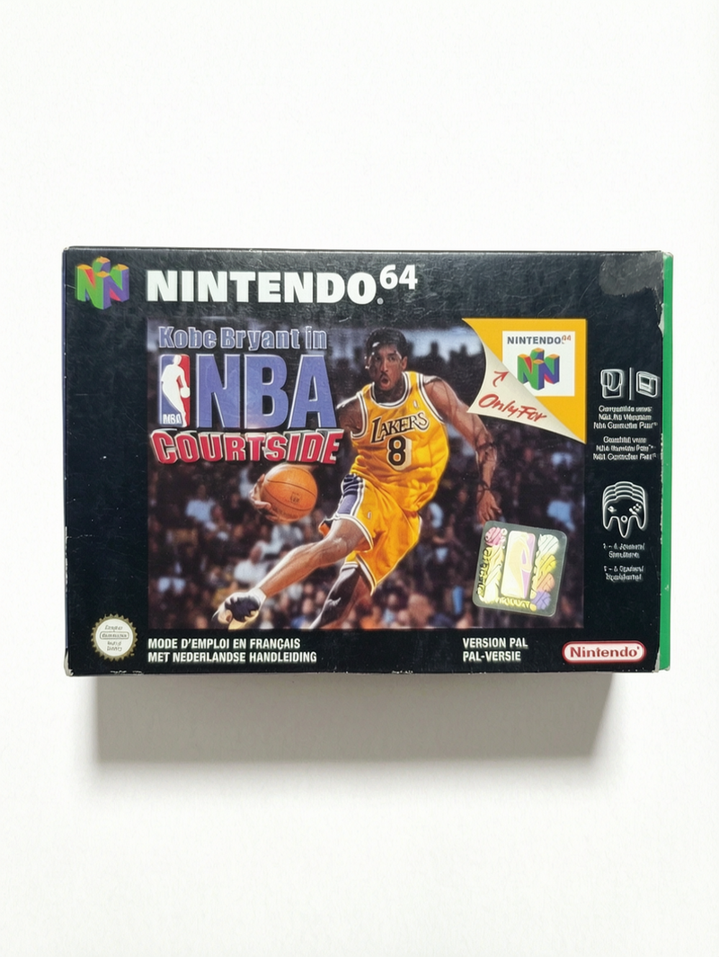 NBA Courtside en boîte Nintendo 64
