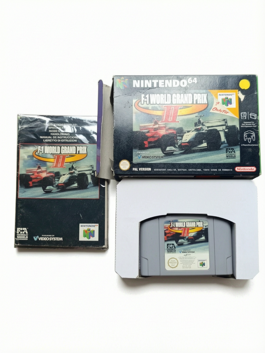 F1 World Grand Prix II Nintendo 64 en Boîte PAL | Masaru