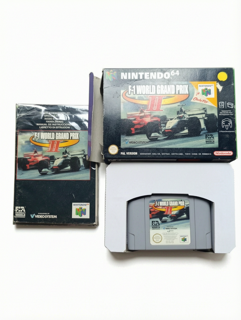 F1 World Grand Prix II Nintendo 64 en Boîte PAL | Masaru