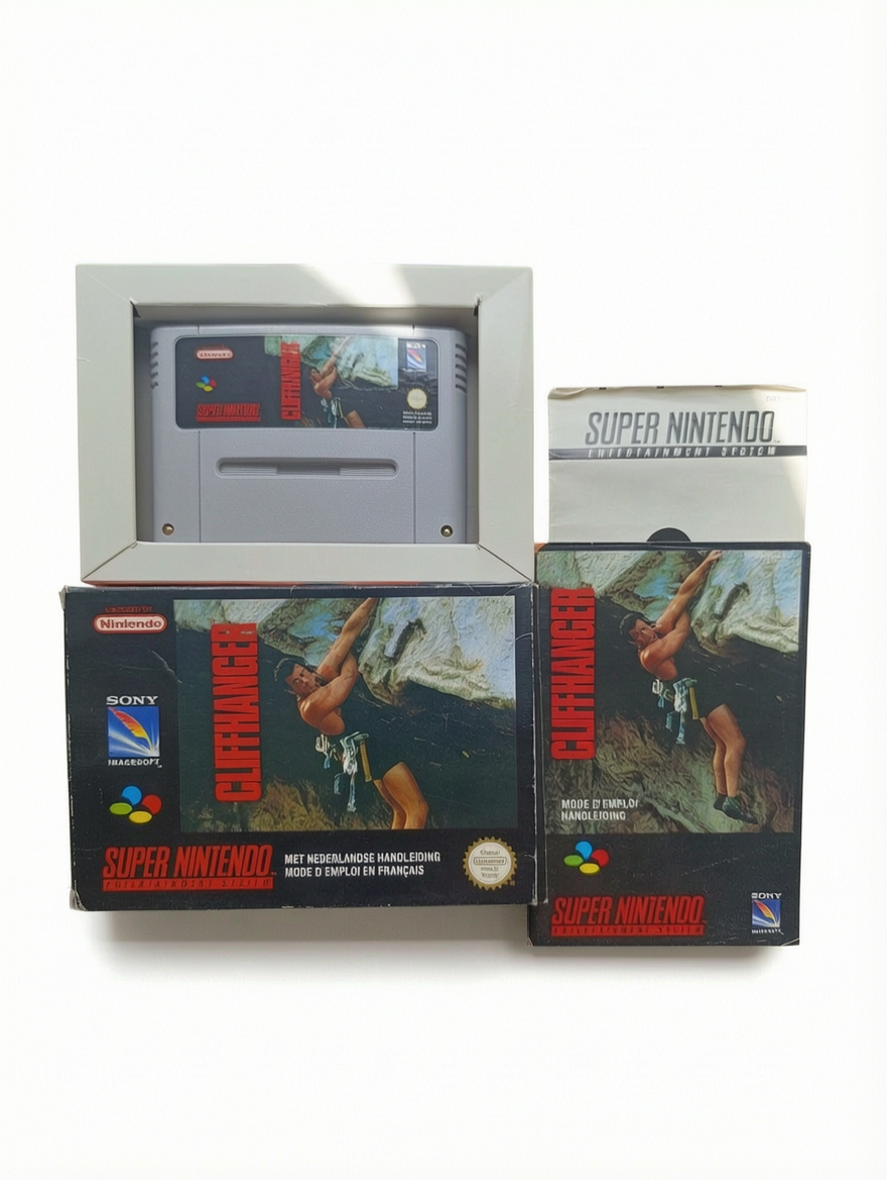 Cliffhanger en boîte Super Nintendo (SNES)