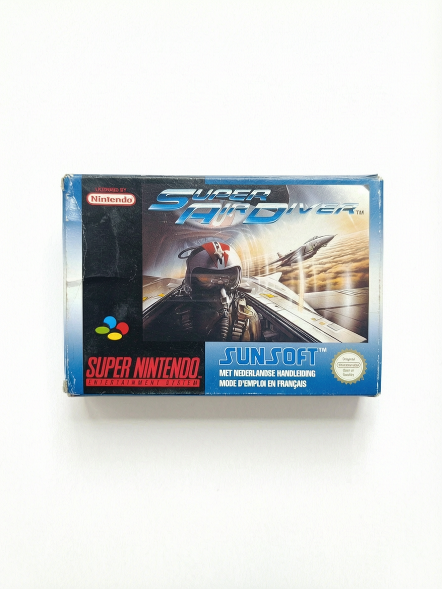 Super Air Diver Super NIntendo (SNES)