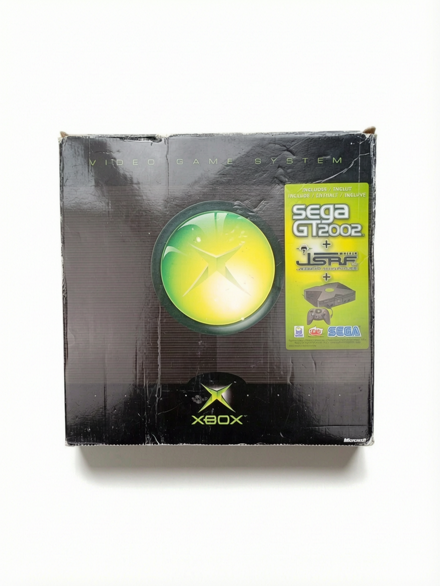 Console Xbox 1ere génération en boîte