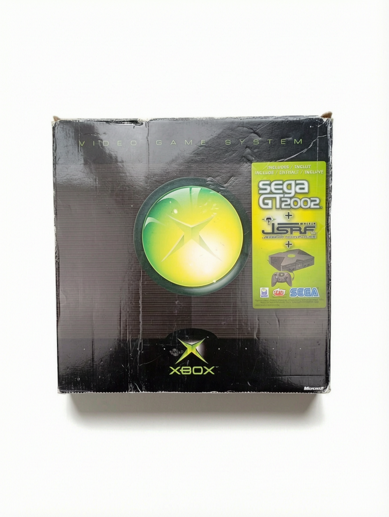 Console Xbox 1ere génération en boîte