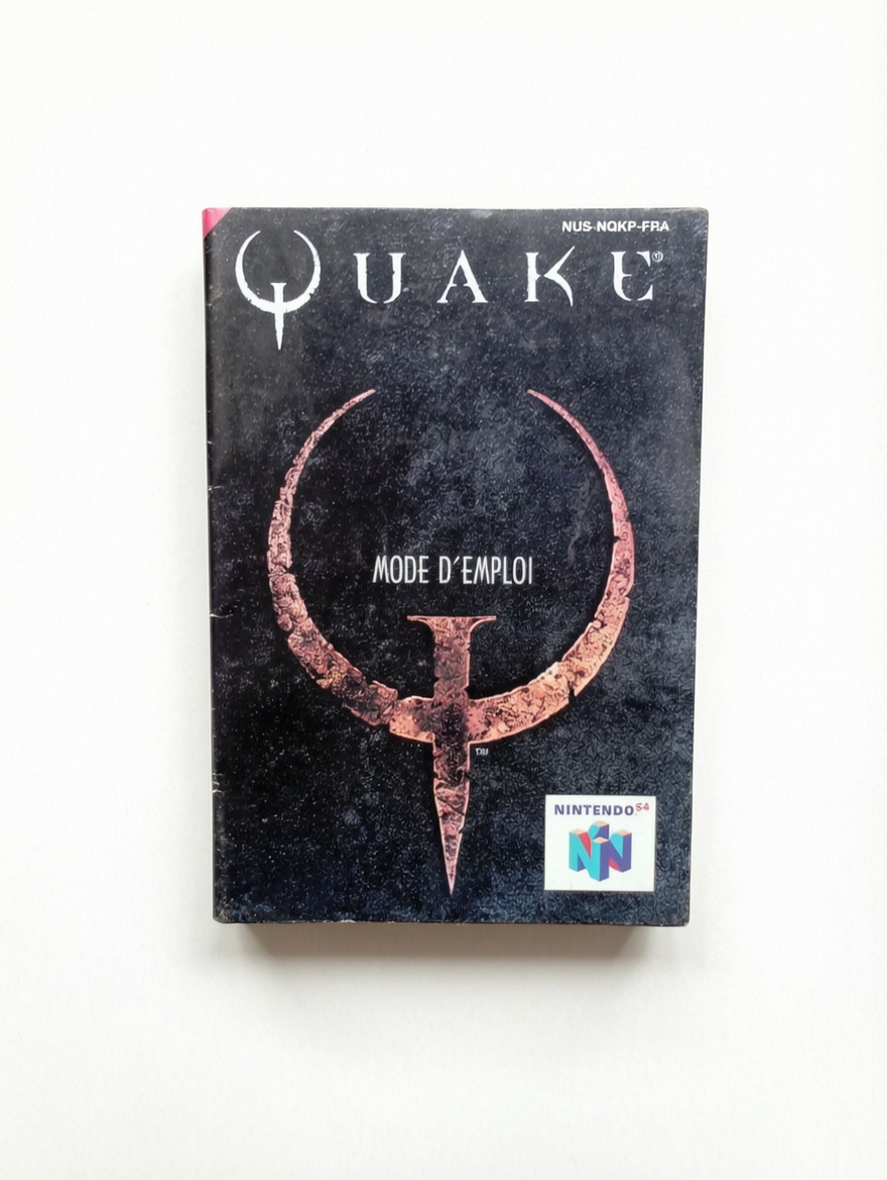 Notice Quake Nintendo 64