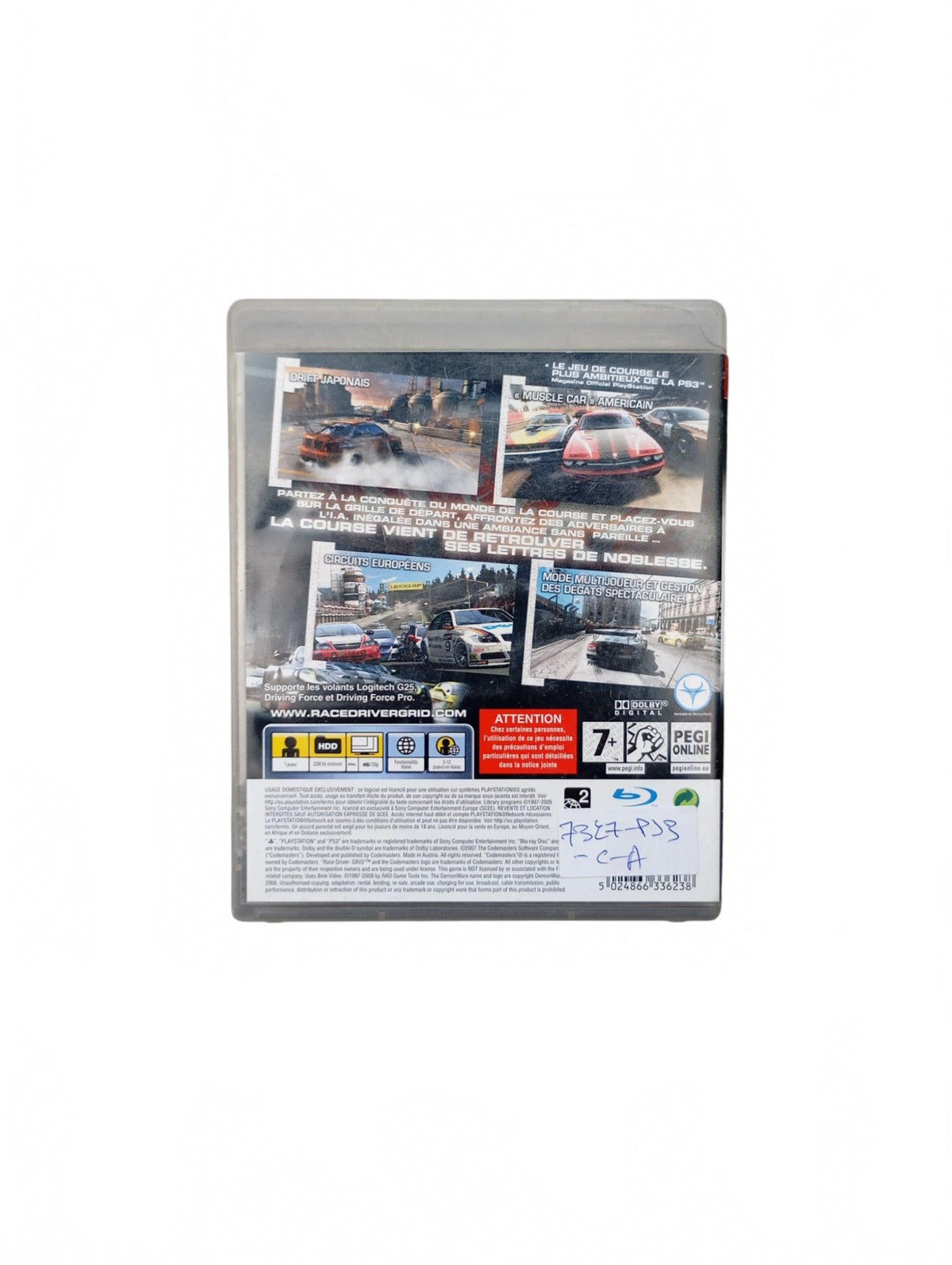 Race Driver : GRID Playstation 3 (PS3)