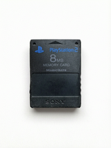 Carte mémoire Noire 8MB Playstation 2 (PS2)