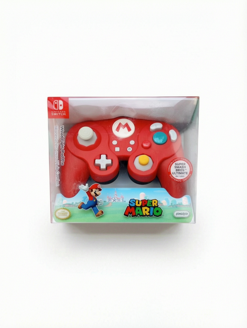 Manette Wired Fight Pad Pro Super Mario Switch