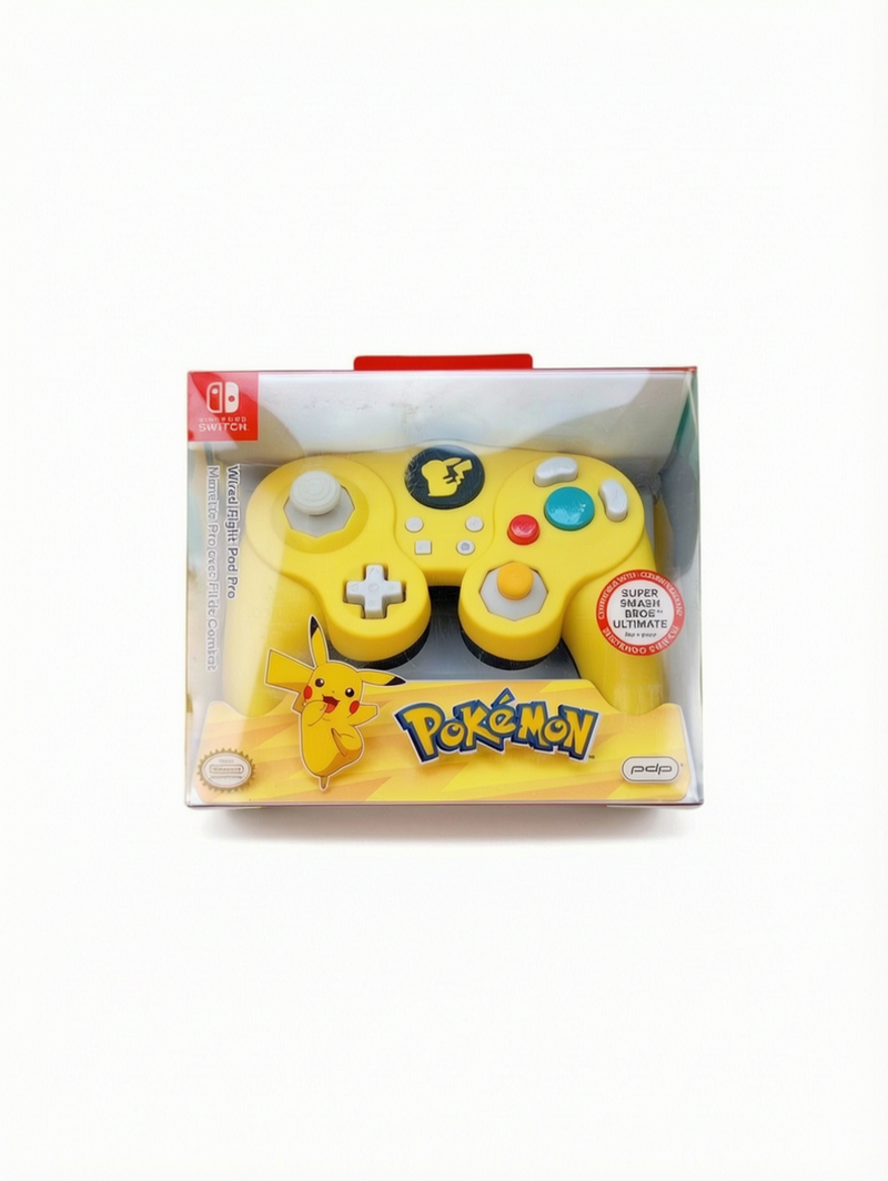 Manette Wired Fight Pad Pro Pokemon Pikachu Switch