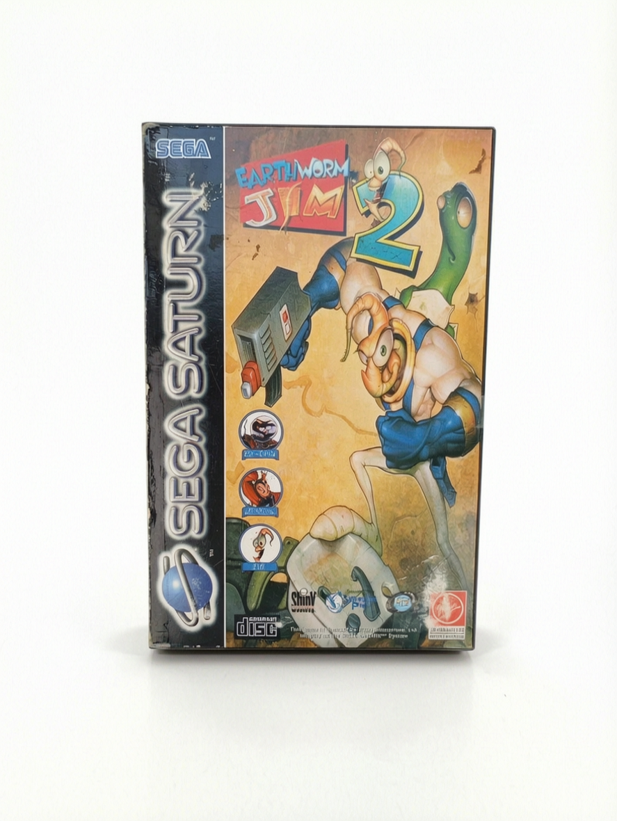 Earthworm Jim 2 Sega Saturn
