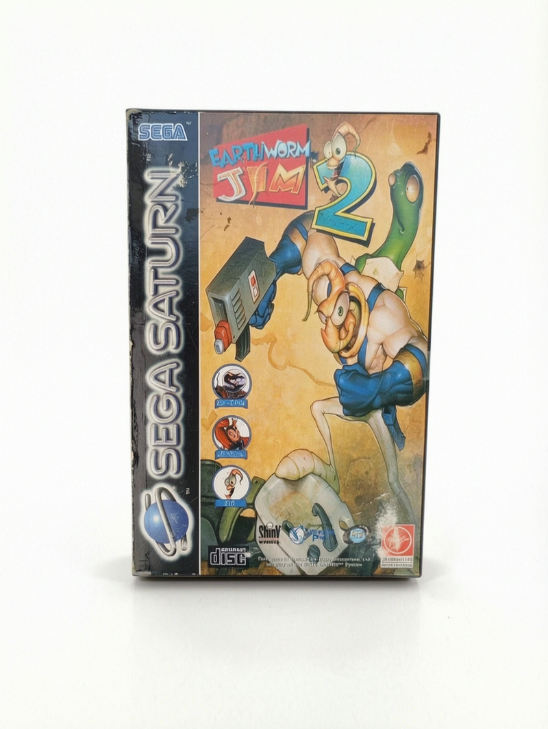 Earthworm Jim 2 Sega Saturn