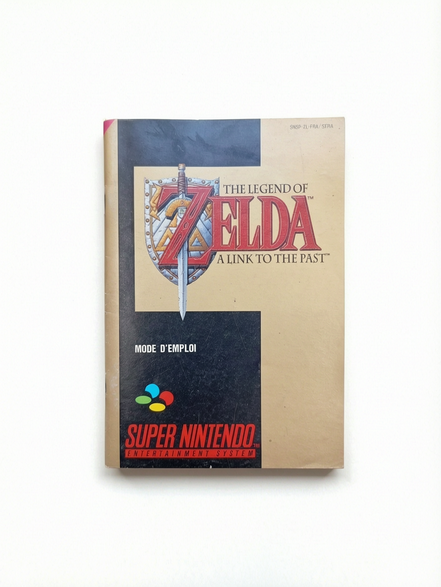 Notice Zelda A Link Super Nintendo (SNES)