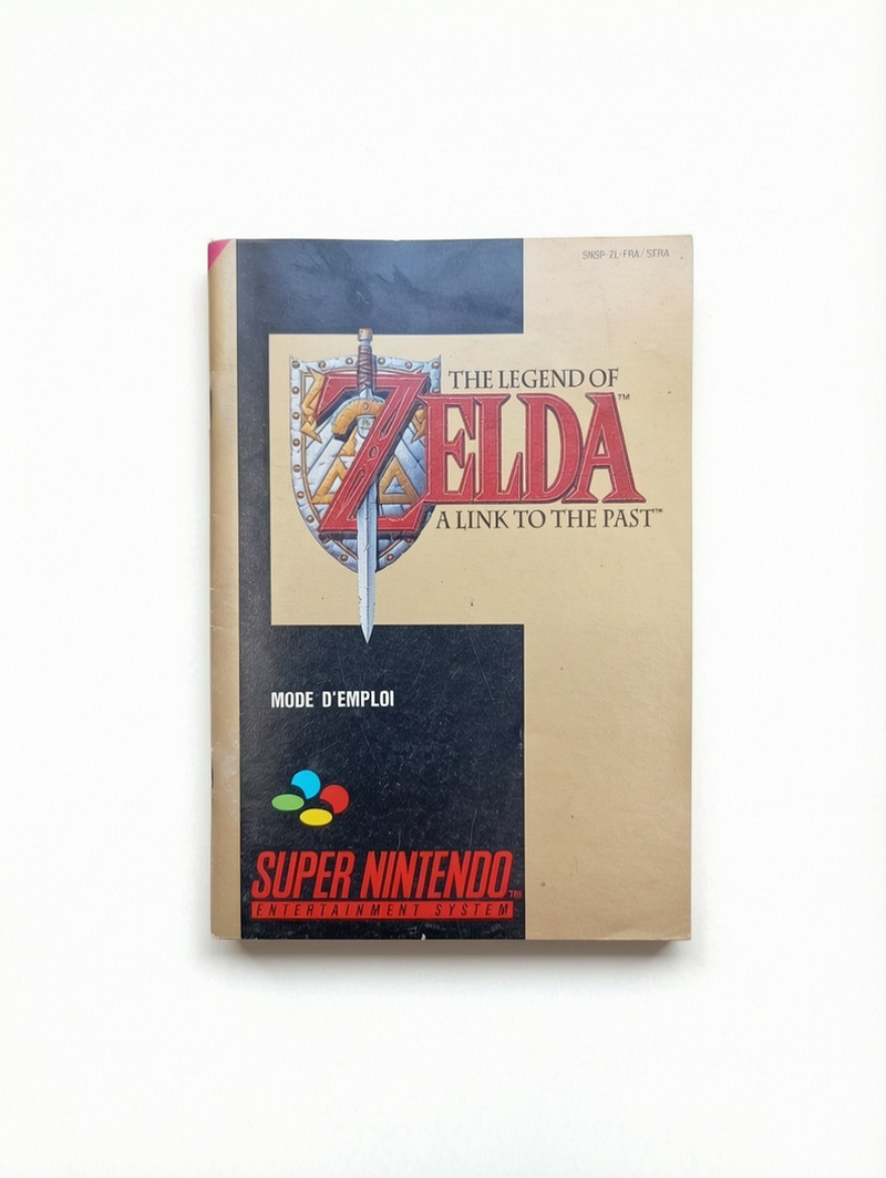 Notice Zelda A Link Super Nintendo (SNES)