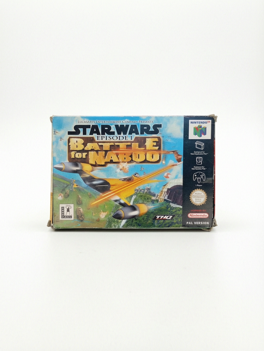 Star Wars Episode I Battle For Naboo N64 PAL Fonctionnel | Masaru