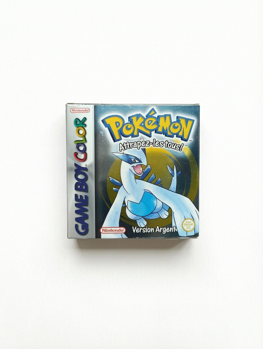 Pokémon Argent Game Boy Color en boîte