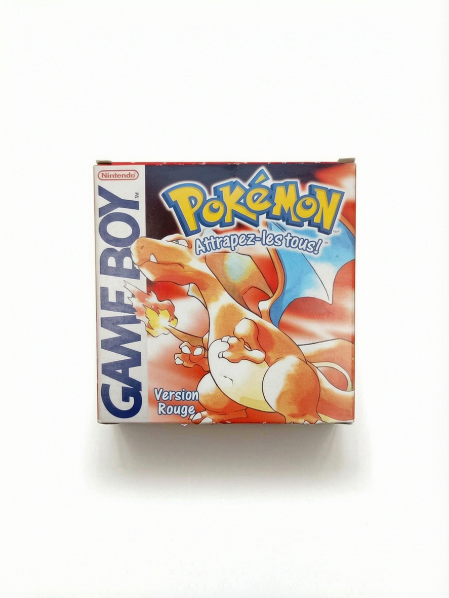Pokémon Rouge Game Boy (GB) en boîte