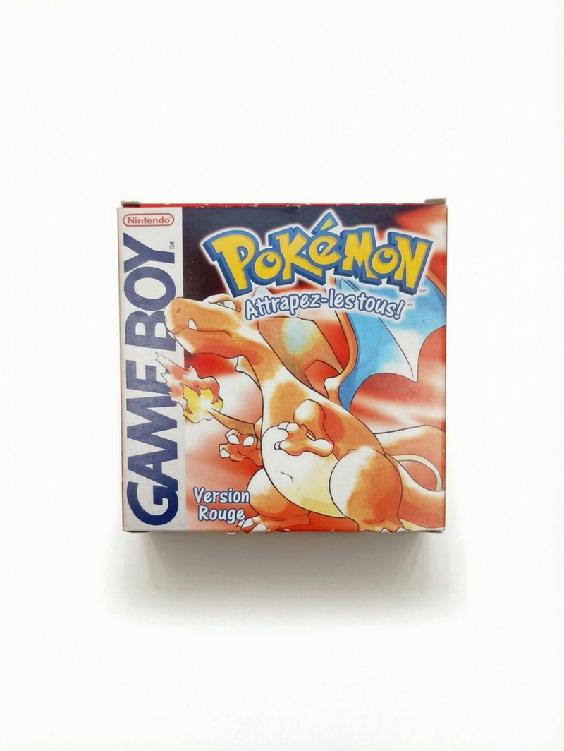 Pokémon Rouge Game Boy (GB) en boîte