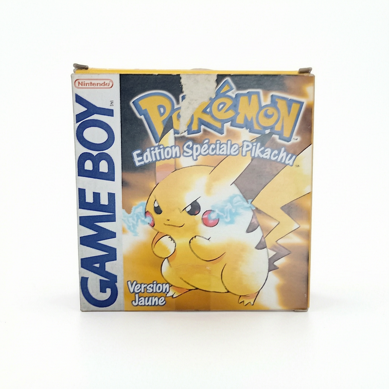 Pokémon Jaune Game Boy (GB) en boîte