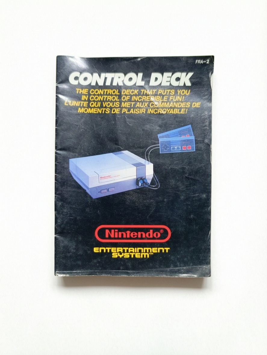 Notice Console Nintendo NES