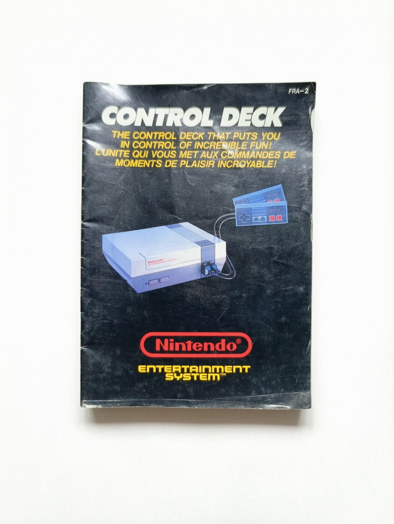 Notice Console Nintendo NES